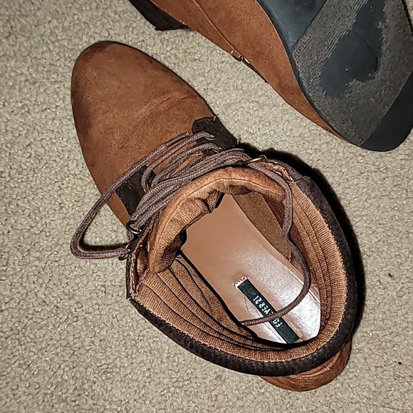 Forever 21 Mahogony Booties - Picture 3 of 4